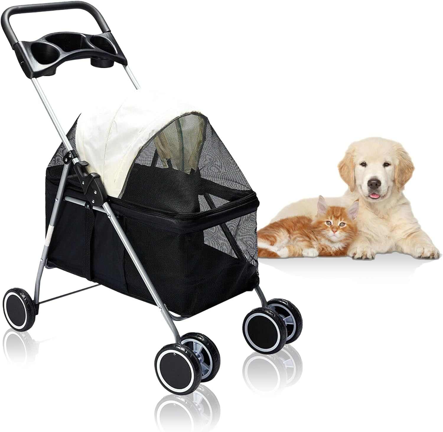 Lightweight Folding Pet Stroller