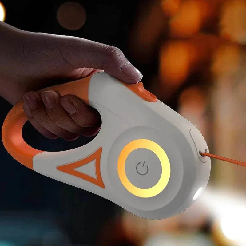 Retractable LED Dog Leash